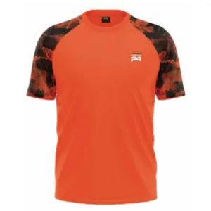 Herbalife Orange Printed T Shirt