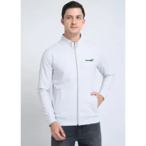 Herbalife Caslay Sustainable High Neck Jacket-White Melange