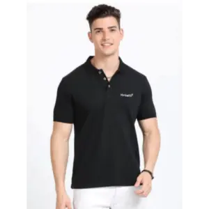 Herbalife Caslay Sustainable Polo T Shirt -Black