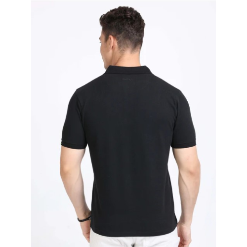 Herbalife Caslay Sustainable Polo T Shirt -Black - Image 3